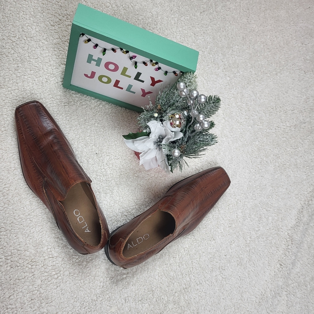 Aldo, Men shoes size 42, Brown.